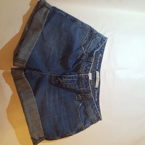 Denim jean shorts